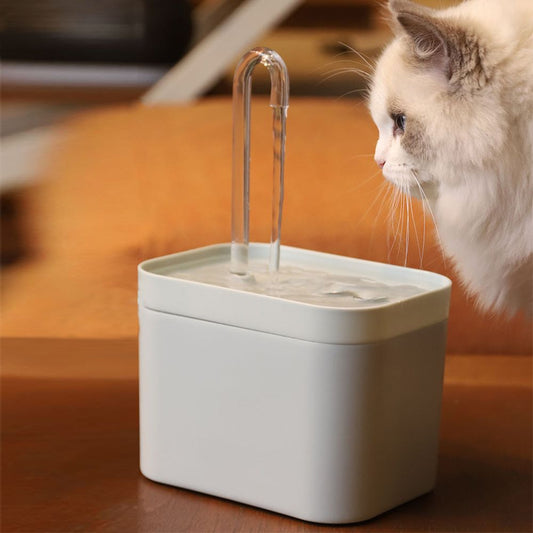 Pet Water, Dog Water Cat Water Fountain Auto Filter USB Electric Mute Cat Drinker Bowl 1.5L Recirculate Filtring Drinker for Cats Pet Water Dispenser