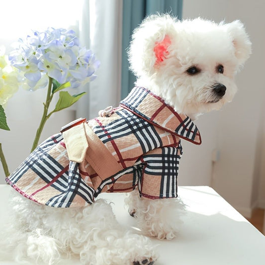 Plaid Dog Dress